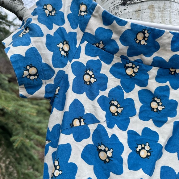 Farm Rio Blue flower Dress - Picture 3 of 7